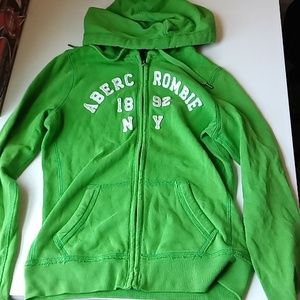 Abercrombie zip up hoodie size M